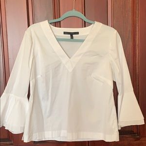 White Housr Black Market white blouse